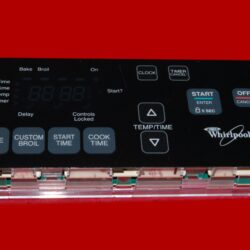 Part # WP6610464 | 6610464 | 9761127 | Whirlpool Oven Control Board (overlay fair - Black)