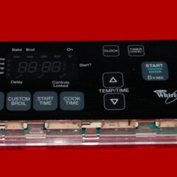 Part # WP6610464 | 6610464 | 9761127 | Whirlpool Oven Control Board (overlay fair - Black)