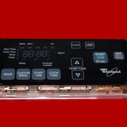Part # WP6610464 | 6610464 | 9761127 | Whirlpool Oven Control Board (overlay fair - Black)