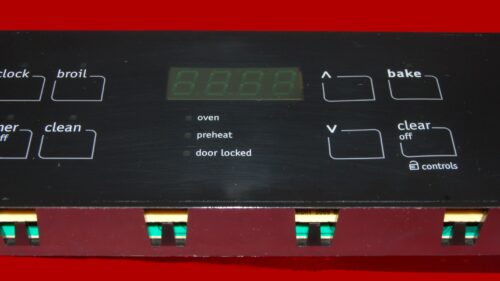 Part # 5304511908 | 316557114 | Frigidaire Oven Control Board (overlay fair - Black)