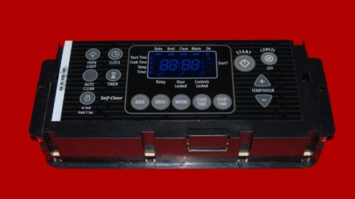 Part # W10840298 | W10108100 | Whirlpool Oven Control Board (overlay fair - Black)