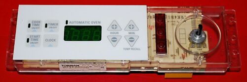 Part # 164D3147G007 GE Oven Control Board (overlay fair - White)