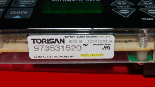 Part # WB50T10058 | 164D3147G005 | GE Oven Control Board (overlay fair - Black)