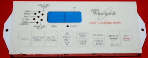 Part # 8053162, 6610161 Whirlpool Oven Electronic Control Board And Clock