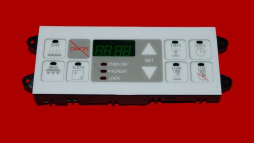 Part # WP12001628 | 7601P511-60 | Maytag Oven Control Board (overlay good - White)