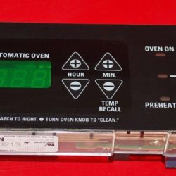 Part # WB27T10102, 164D3762P002 - GE Oven Electronic Control Board And Clock (used, very good)