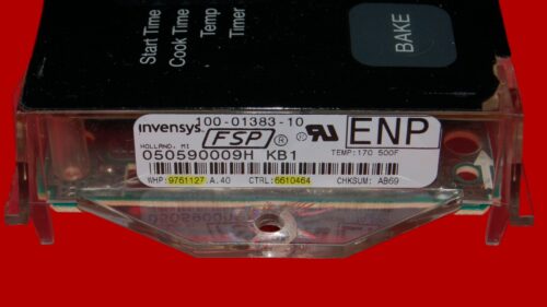 Part # WP6610464 | 6610464 | 9761127 | Whirlpool Oven Control Board (overlay fair - Black)