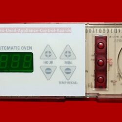 Part # WB2X8298 | 164D3147G019 | GE Oven Control Board (overlay fair - Yellow)