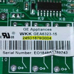 Part # 245D1879G004 GE Refrigerator Electronic Control Board (used)