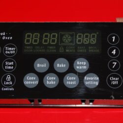 Part # 316418700 - $Frigidaire Oven Control Board (used, overlay fair - Black)