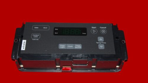 Whirlpool Oven Control Board W10734613 W11122560 | OEM Used Tested (overlay fair - Dark Gray)