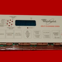 Whirlpool Oven Control Board 6610158 | 8053159 | OEM Used Tested (overlay good - Almond)