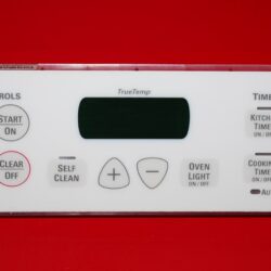 Part # WB27T10467, 191D3776P002 GE Oven Electronic Control Board (used. overlay good)