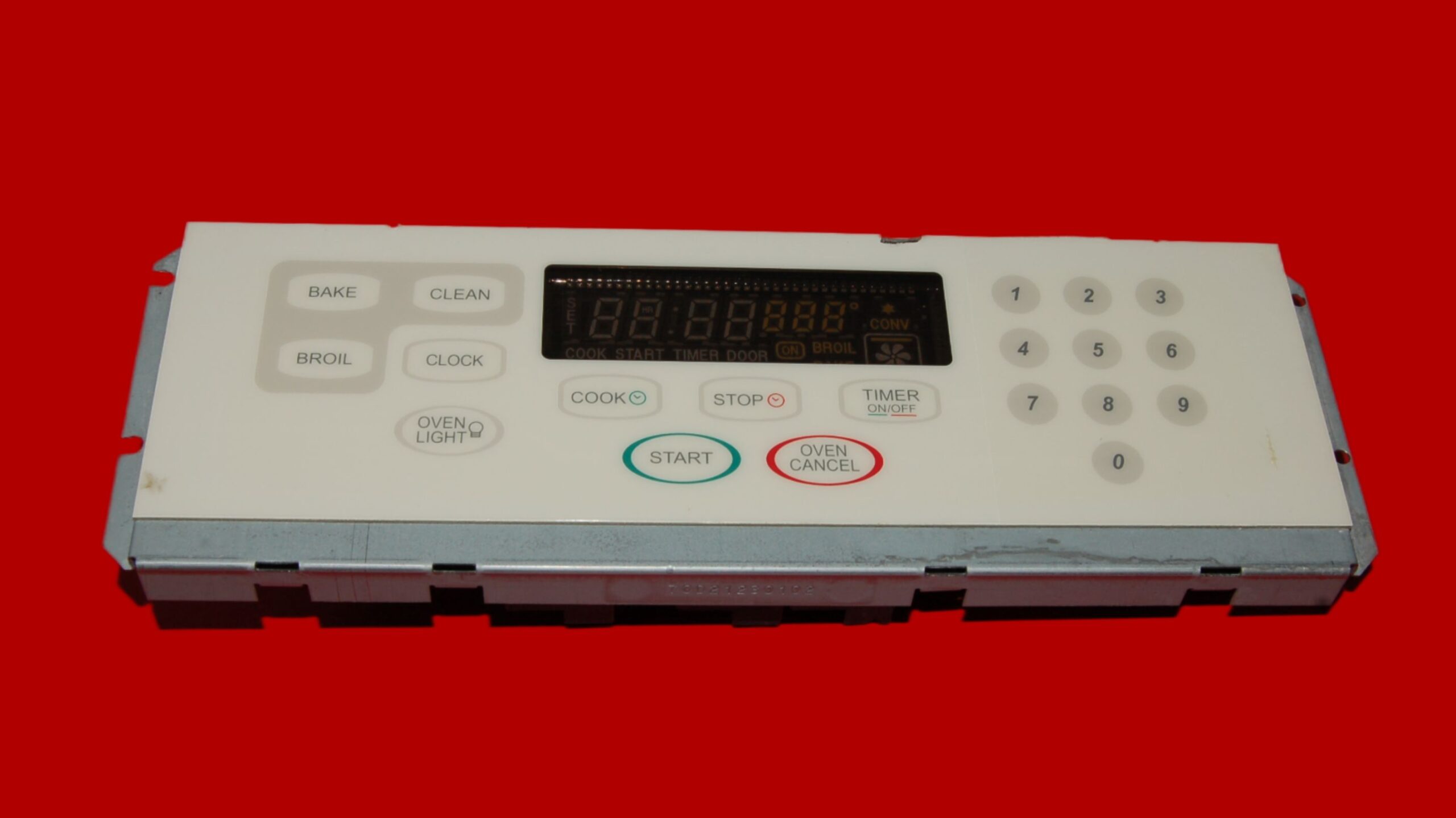 Amana Oven Control Board 31-32059602-C | 32059602C | OEM Used Tested (overlay good - Bisque)