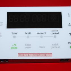 Part # 316560117 Frigidaire Oven Electronic Control Board And Clock (used, overlay good)