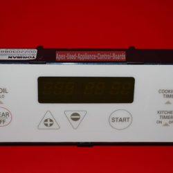 Part # WB27T10350, 191D3159P103 GE Gas Oven Electronic Control Board (used, overlay good)