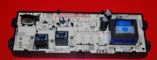 Part # WB27T10350, 191D3159P103 GE Gas Oven Electronic Control Board (used, overlay good)
