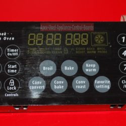 Part # 316462800 - Frigidaire Oven Control Board (used, overlay fair)