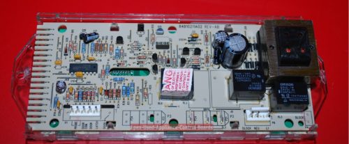 Part # 852209, 6610321 Whirlpool Oven Electronic Control Board (used, overlay white)