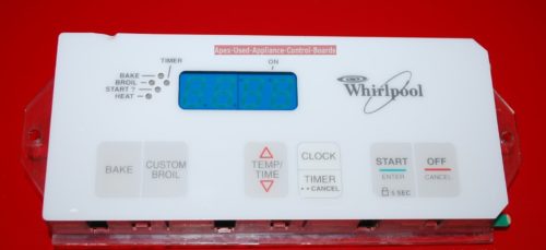 Part # 3196251 Whirlpool Oven Electronic Control Board (used, overlay fair)