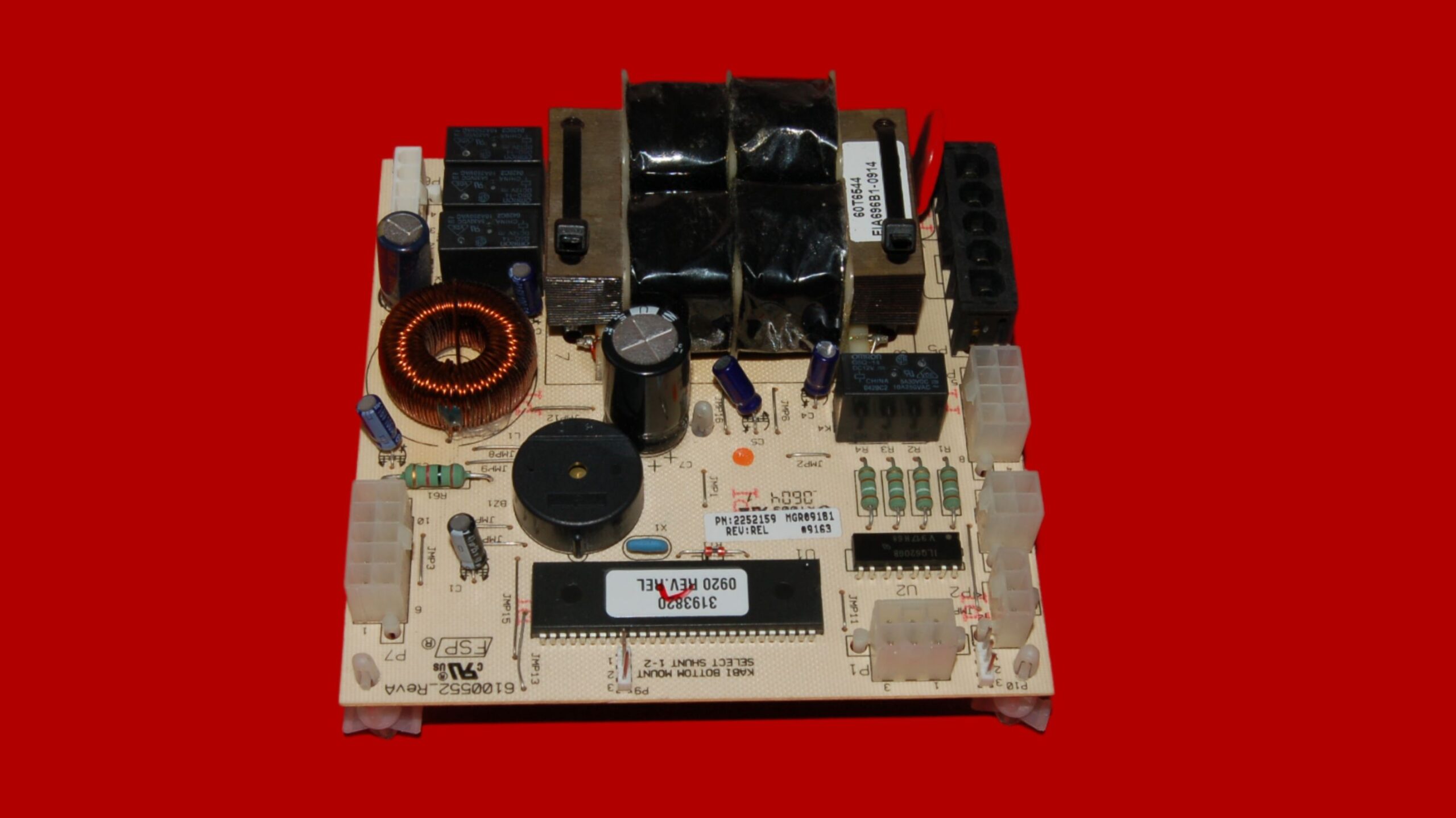 Whirlpool Refrigerator Control Board 2252159 | W10823805 | OEM Used Tested
