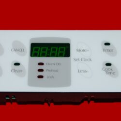 Part # WP12001628 | 7601P616-60 | Whirlpool Oven Control Board (overlay good - White)