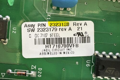 Part # 2323180 | Whirlpool Refrigerator Control Board