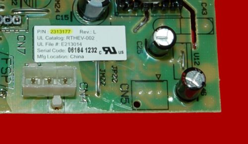 Part # WP2313177 | 2313177 | Kenmore Refrigerator Control Board