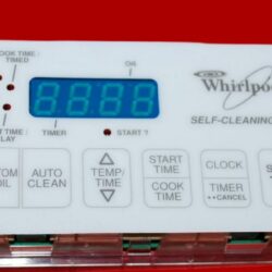Part # 8522509 | 6610321 | Whirlpool Gas Oven Control Board (overlay good - White)