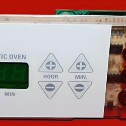 Part # WB27X5553 | 164D2851P015 | GE Oven Control Board (overlay good - White)