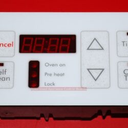 Part # 7601P612-60 Frigidaire Oven Electronic Control Board (used, overlay fair - White)
