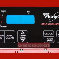 Part # 6610142 | 8053145 | Whirlpool Oven Control Board (overlay good - Black)