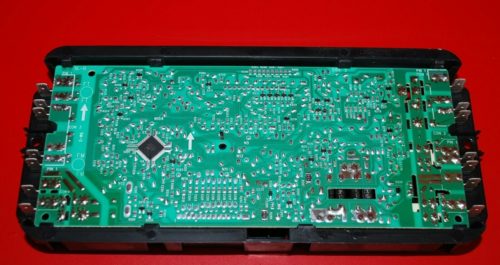 Part # W10348625 - Whirlpool Oven Electronic Control Board And Clock (used, overlay very good)