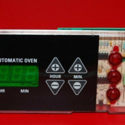 Part # WB27X5552, 164D2851P014 - GE Oven Electronic Control Board And Clock (used, refurbished)