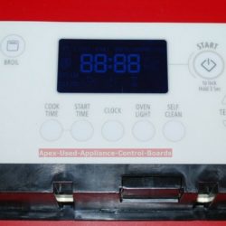 Part # W10173526 Whirlpool Oven Control Board (used, overlay good)