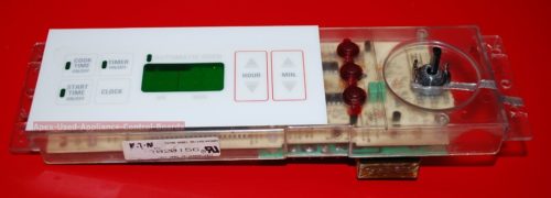Part # WB27X5525, 164D2851P011 - GE Oven Electronic Control Board And Clock (used)