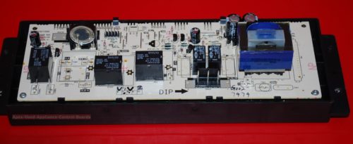 Part # 183D9817G002, WB27K10222 - GE Gas Oven Control Board (used, overlay fair)