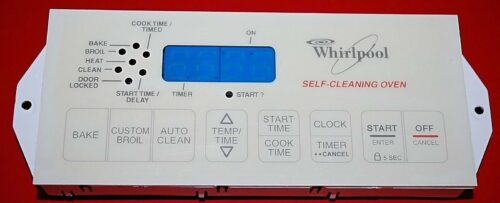 Part # 6610158 | 8053159 | Whirlpool Oven Control Board (overlay good - Almond)
