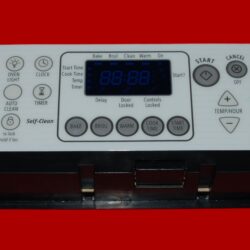 Whirlpool Oven Control Board W10108090 | W10840298 | OEM Used Tested (overlay excellent - White)