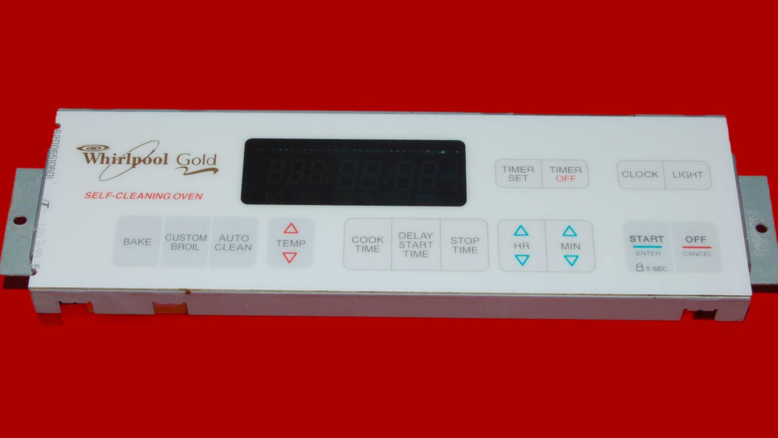 Whirlpool Oven Control Board 8054009 | 6610170 | OEM Used Tested (overlay good - White)