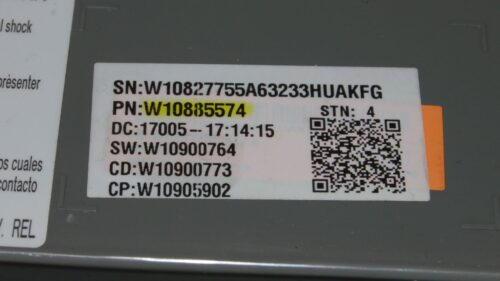 Whirlpool Front Load Washer Control Board - W10885574 | W11201293