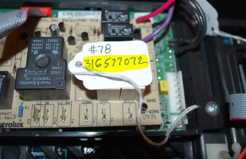 Part # 316577072 Frigidaire Oven Electronic Control Board And Panel (new, overlay fair)