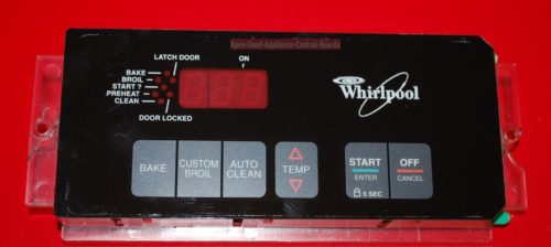 Part # 3190625 Whirlpool Oven Electronic Control Board (used, overlay good)
