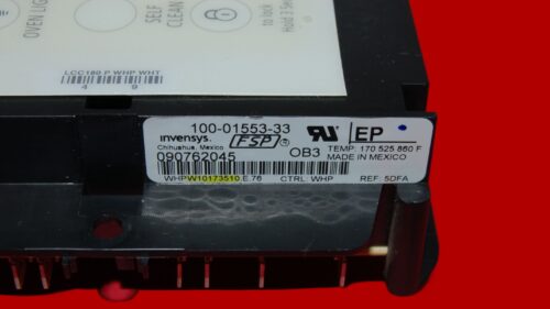 Whirlpool Oven Control Board W10173510 | WPW10476691 | OEM Used Tested (overlay excellent-White)