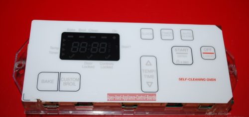 Part # 9761912, 6610448 Whirlpool Oven Electronic Control Board (used, overlay fair)