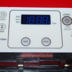 Part # W10114370 Whirlpool Oven Electronic Control Board (used, overlay good)