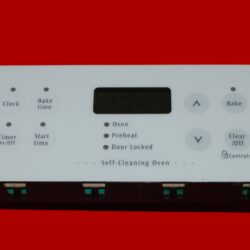 Part # 316557100 | 316418200 | Frigidaire Oven Control Board (overlay fair - White)