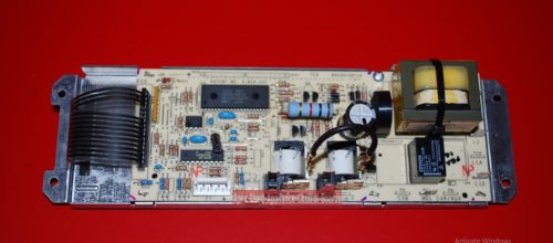 Part # 7601P553-60, 74003682 Maytag Oven Control Board (used, overlay fair - Black)