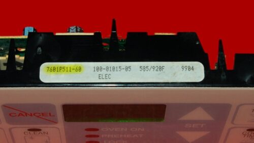 Part # WP12001628 | 7601P511-60 | Maytag Oven Control Board (overlay good - Bisque)