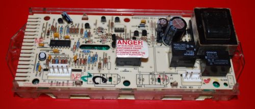Part # 6610323, 8522511 - Whirlpool Gas Oven Control Board (used, overlay fair)